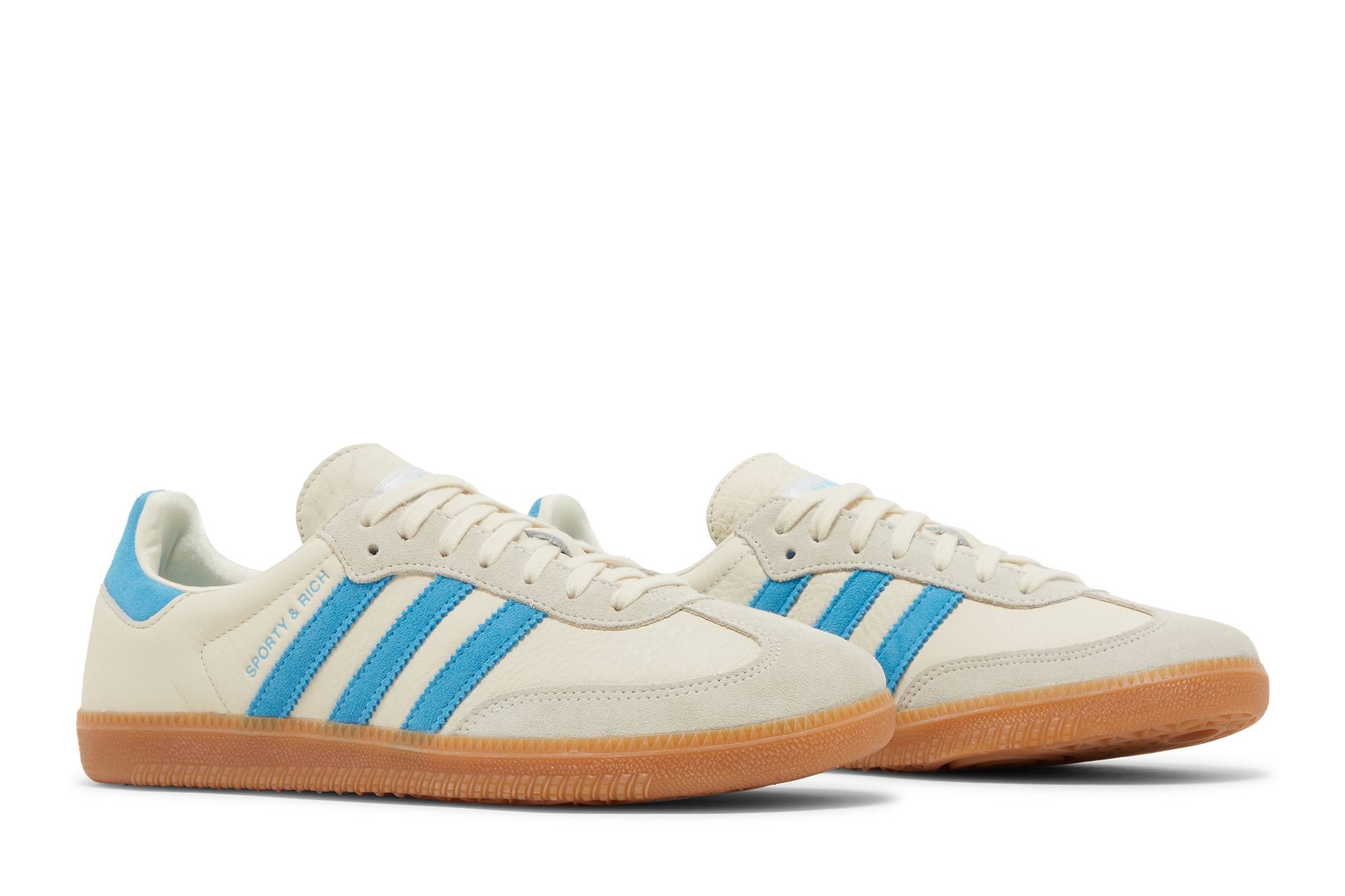 Sporty & Rich x adidas Samba OG ‘Cream Blue’ IE7096
