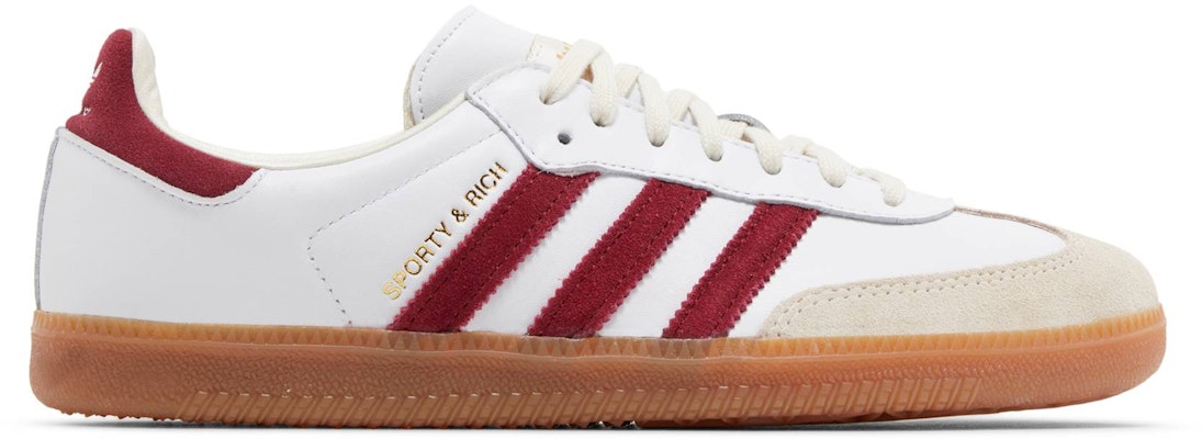 Sporty & Rich x adidas Samba OG 'White Core Burgundy' IF5660 Buy Sporty & Rich x adidas Samba OG 'White Core Burgundy' IF5660