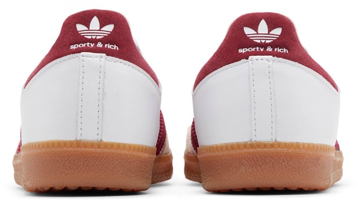 Sporty & Rich x adidas Samba OG '白色核心勃艮第紅' IF5660 Details for Sporty & Rich x adidas Samba OG '白色核心勃艮第紅' IF5660