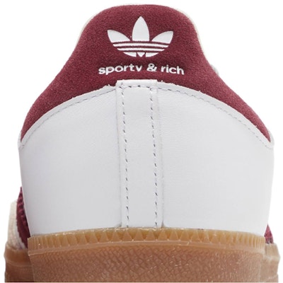 Sporty & Rich x adidas Samba OG '白色核心勃艮第紅' IF5660 Sizing Sporty & Rich x adidas Samba OG '白色核心勃艮第紅' IF5660