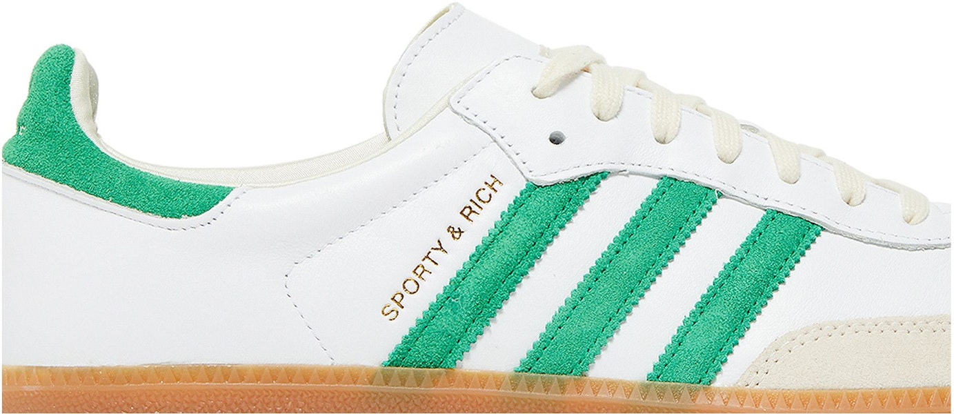 Sporty & Rich x adidas Samba OG 'Putih Hijau' HQ6075 Lookbook Sporty & Rich x adidas Samba OG 'Putih Hijau' HQ6075