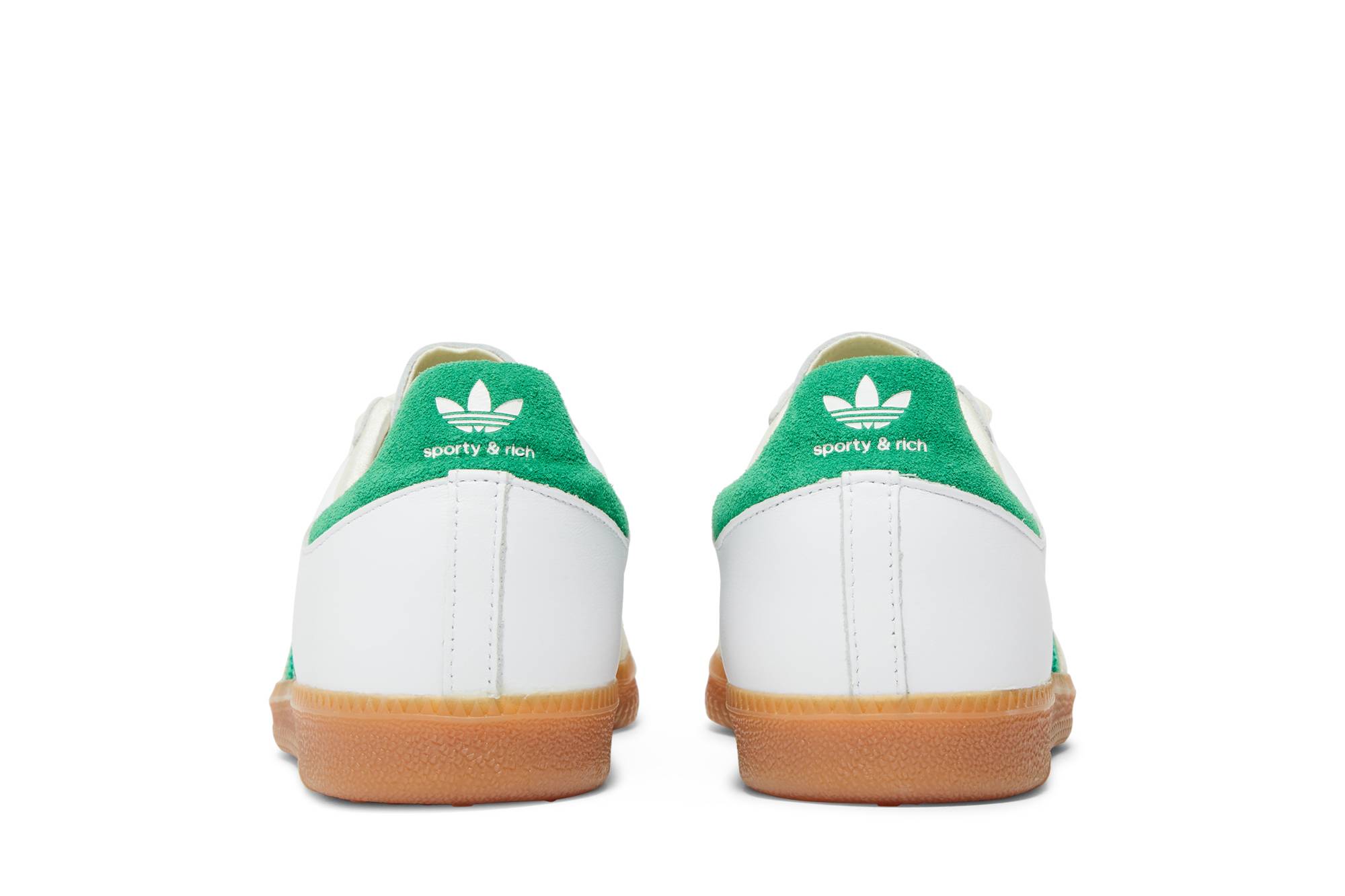 Sporty & Rich x adidas Samba OG White Green HQ6075 IGFul