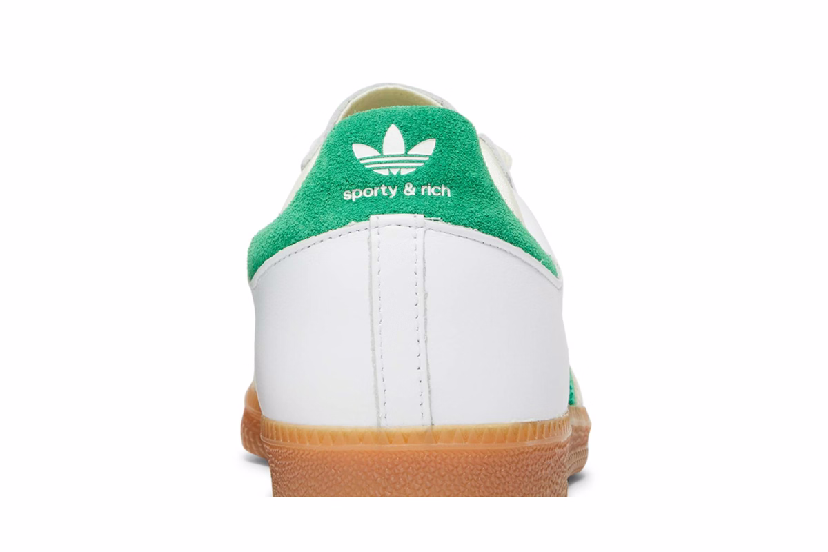 Sporty & Rich x adidas Samba OG 'White Green' HQ6075