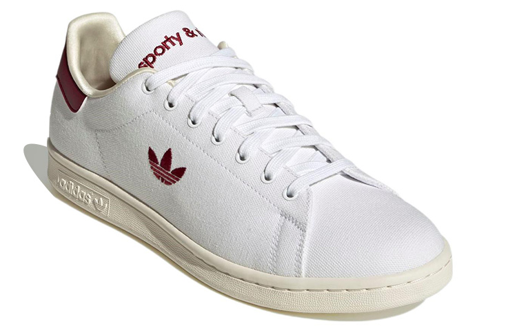 Order Sporty & Rich x adidas Stan Smith '白色 學院酒紅' HQ6073