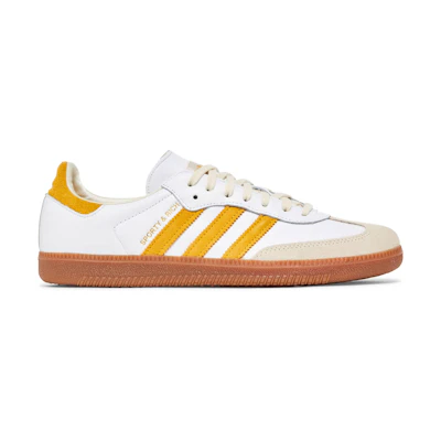 Sporty Rich adidas Samba 'White Bold Gold'