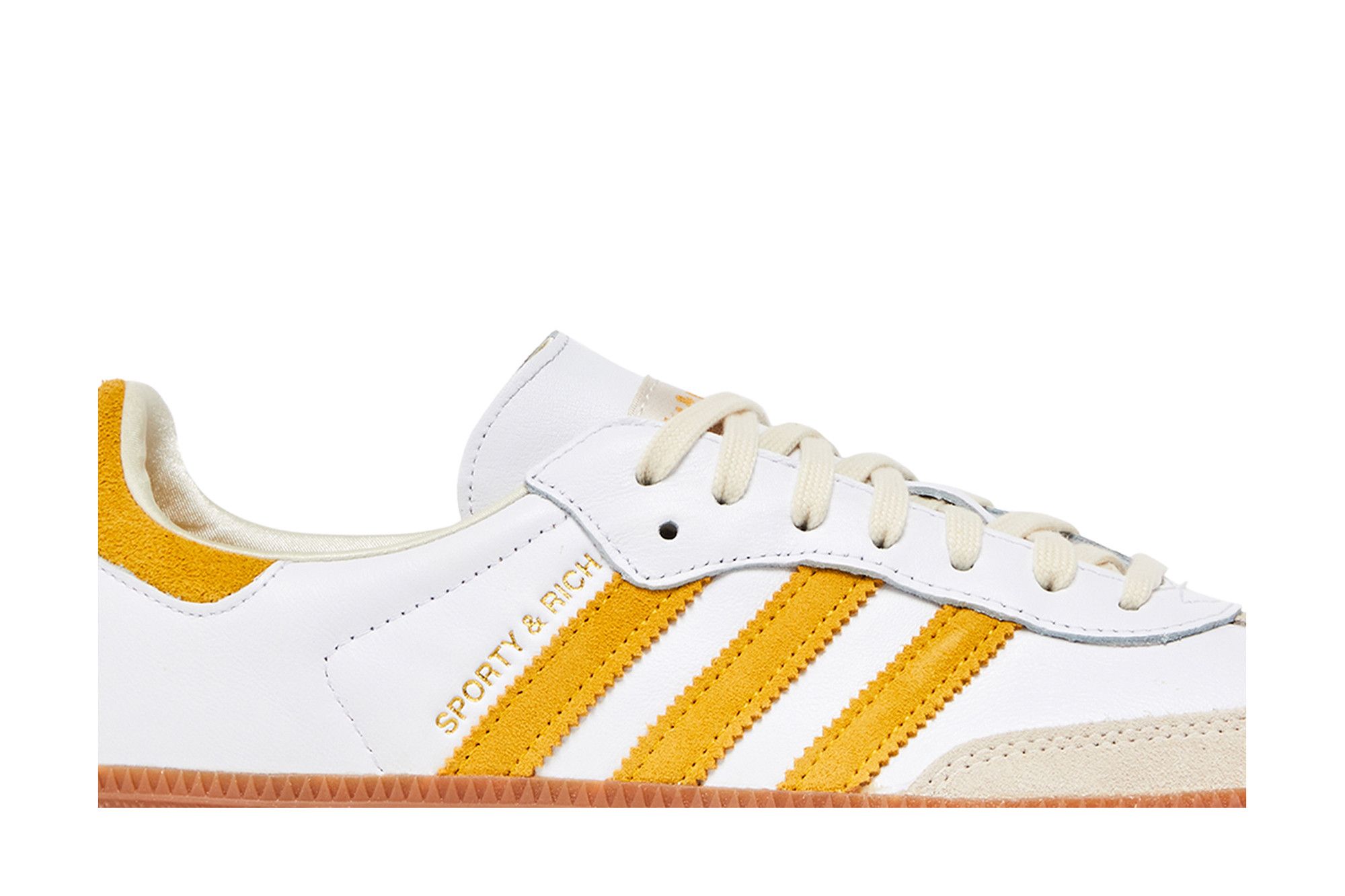 Lookbook Sporty Rich x adidas Samba OG 'White Bold Gold' IF5661