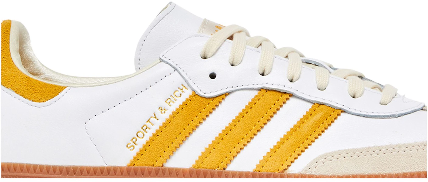Sporty Rich x adidas Samba OG 'White Bold Gold' IF5661 Lookbook Sporty Rich x adidas Samba OG 'White Bold Gold' IF5661