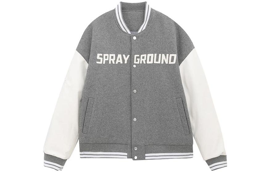 Sprayground Letterman Loose-Fit Baseball Jacket Unisex W0941202