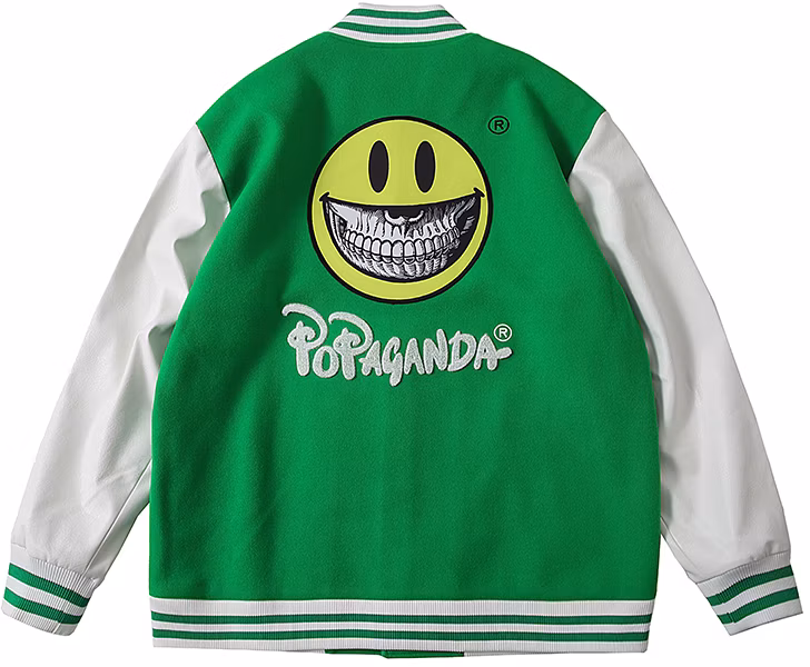 sprayground-x-ron-english-smiley-face-print-varsity-jacket-unisex-w0911103