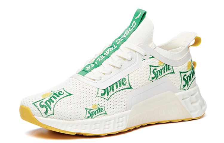 Anta Sprite Training Series Sneakers 'White Green Yellow' 圖 3