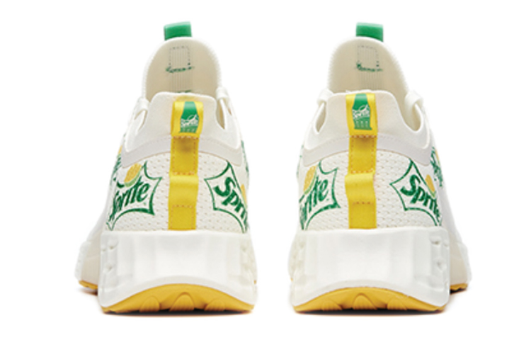 Anta Sprite Training Series Sneakers 'White Green Yellow' 圖 4