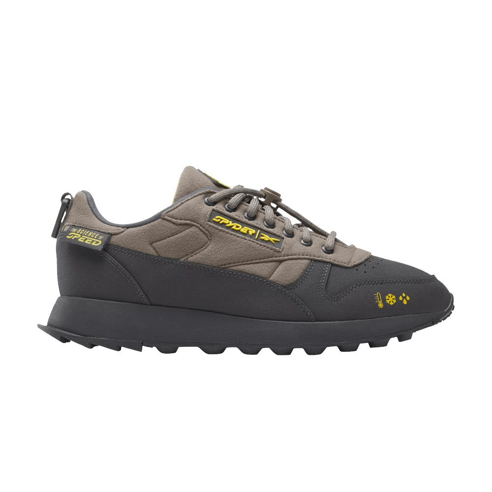 Spyder x Reebok Classic Leather Trail &#x27;Cement Boldly Yellow&#x27; 100200368
