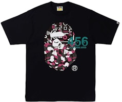 Squid Game x BAPE Ape Head Tee Black Squid Game x BAPE Ape Head Tee Black