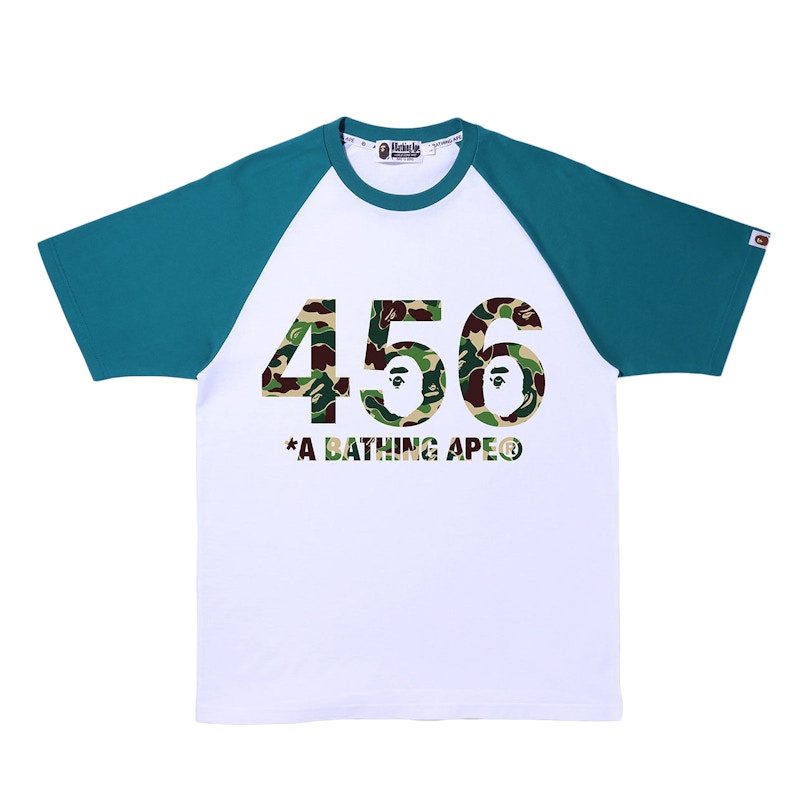 Squid Game BAPE Raglan Tee Green