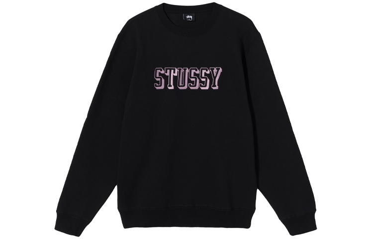 Stüssy 3D Collegiate Crewneck Sweatshirt Retro Unisex Style 118403