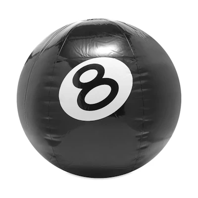 Stüssy 8-ball Beach Ball Black