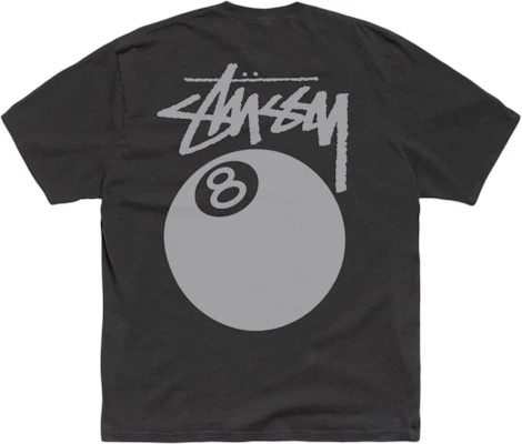 Stüssy 8-Ball SS24 Black 8-Ball Graphic Loose-Fit Vintage Tee Unisex. 1905022 Buy Stüssy 8-Ball SS24 Black 8-Ball Graphic Loose-Fit Vintage Tee Unisex. 1905022