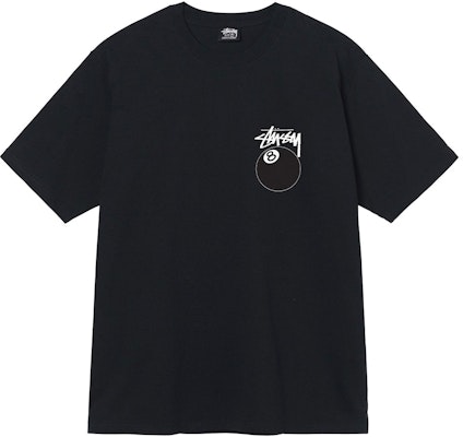 Stüssy 8 Ball Man Tee Black Order Stüssy 8 Ball Man Tee Black