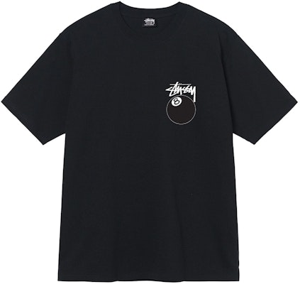 Stüssy 8 Ball Tee Black Shop Stüssy 8 Ball Tee Black