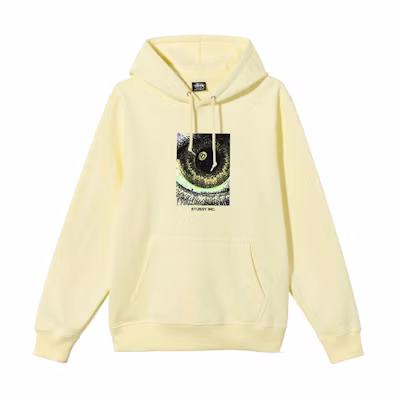 Stüssy Acid Eye Graphic Vintage Pullover Hoodie Unisex Black 1924647