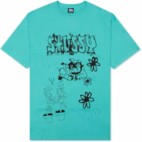 Stüssy Bad Dream Tee Green Stüssy Bad Dream Tee Green