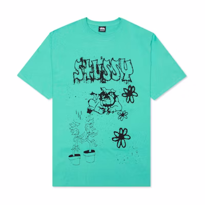 Stüssy Bad Dream Tee Green