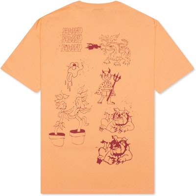Stüssy Bad Dream Tee Peach Order Stüssy Bad Dream Tee Peach
