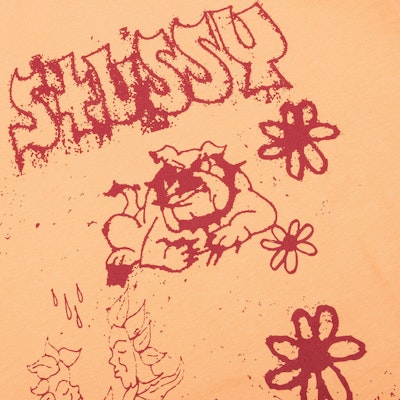 Stüssy Bad Dream Tee Peach Lookbook Stüssy Bad Dream Tee Peach