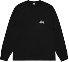 Stüssy Basic LS Tee Pigment Dyed Letter Print Crewneck Long Sleeve Sweatshirt 1995001 Stüssy Basic LS Tee Pigment Dyed Letter Print Crewneck Long Sleeve Sweatshirt 1995001