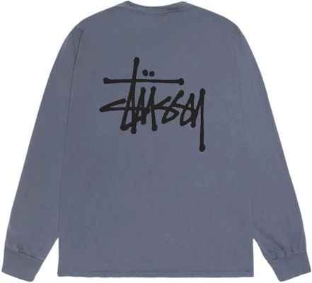 Stüssy基础款长袖T恤染色字母印花圆领卫衣 1995001 Purchase Stüssy基础款长袖T恤染色字母印花圆领卫衣 1995001