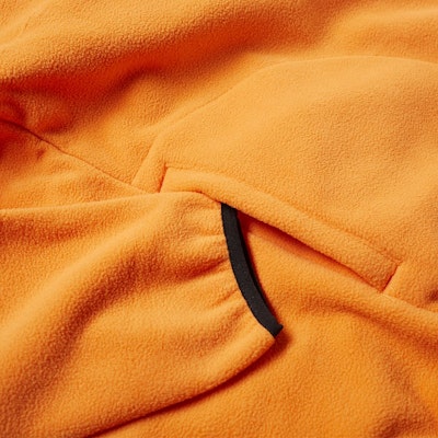 Stüssy Basic Polar Fleece Mock Orange Lookbook Stüssy Basic Polar Fleece Mock Orange