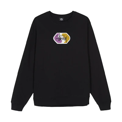 Stüssy Basic S Crew Classic Vintage Logo Sweatshirt Unisex 118383