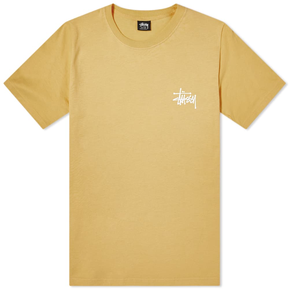 Buy Stüssy 基本款 Khaki 卡其色短袖T恤