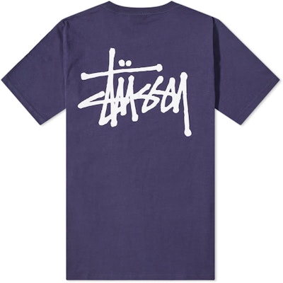 Stüssy Basic Tee Navy Order Stüssy Basic Tee Navy