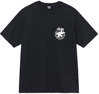 Stüssy Beach Roots Pig Dyed Tee Black Order Stüssy Beach Roots Pig Dyed Tee Black