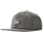 Buy Stüssy Bedford 灰色燈芯絨調節帽