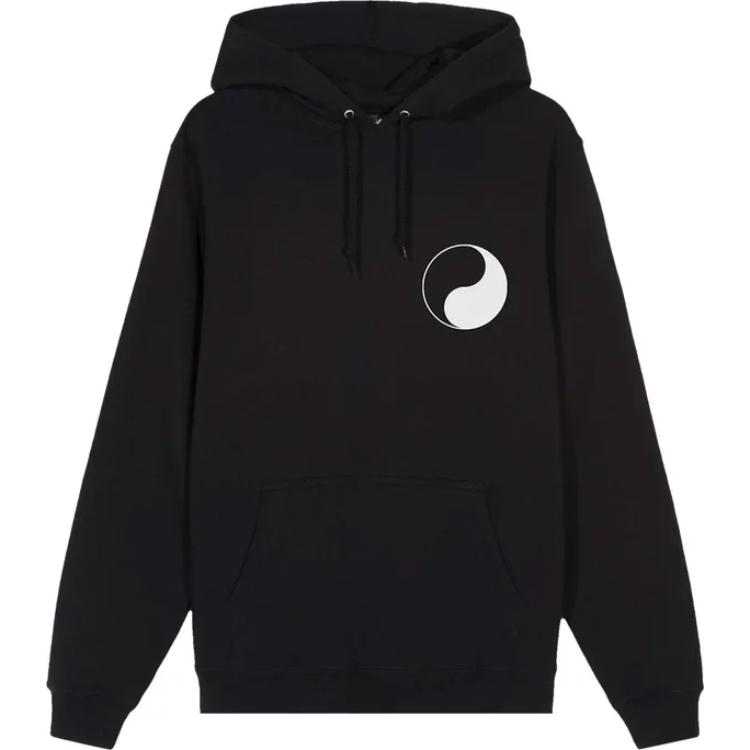 Stüssy Black Pullover Vintage Graphic Hoodie Unisex Fleece Long Sleeve 3923632