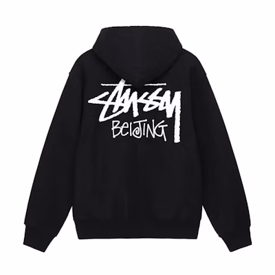 Stüssy City Series 2022 Beijing Exclusive Hoodie Unisex Vintage Style ST221010-5