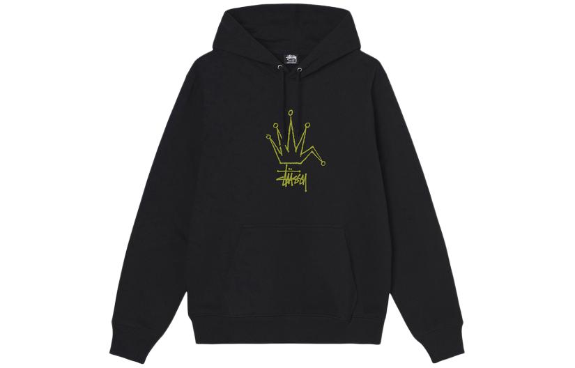 Stüssy Classic Crown Graphic Hoodie Unisex American Vintage Style for Fall/Winter SUSSW924738MH 圖 2