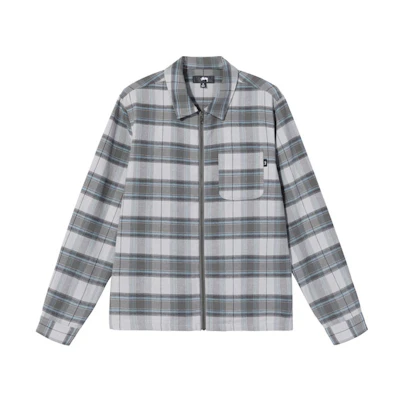 Stüssy Classic Plaid Vintage Long Sleeve Jacket Unisex 1110176