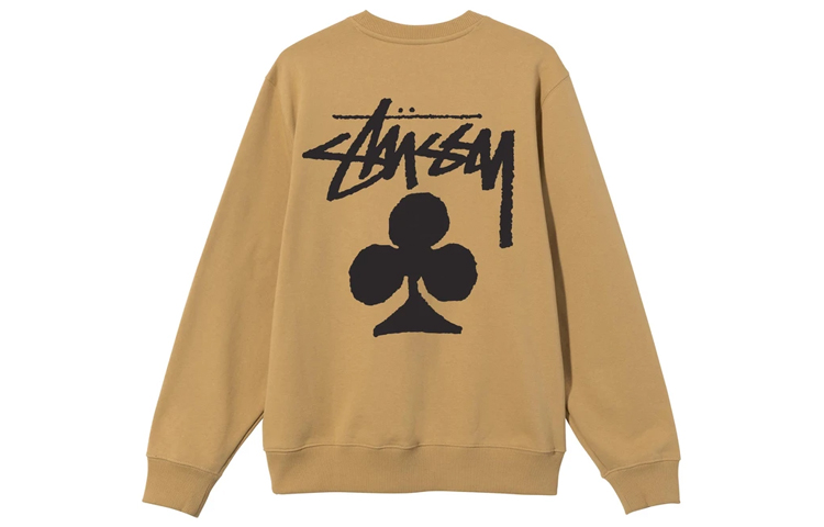 Stüssy Club Clover Logo Vintage Crewneck Sweatshirt Unisex 1914681