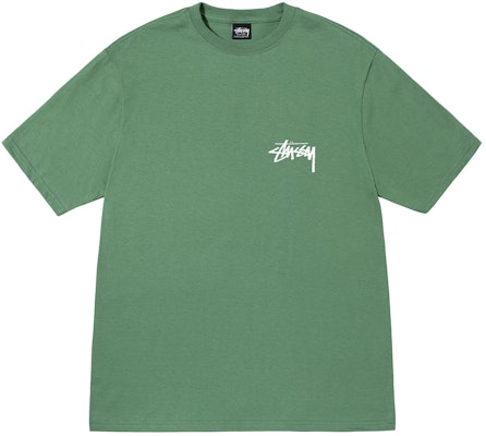 Stüssy Coastline Tee Green Order Stüssy Coastline Tee Green