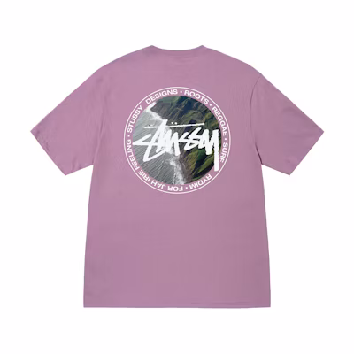 Stüssy Coastline Tee Orchid