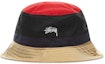 Buy Stüssy Color Block Bucket Hat Black