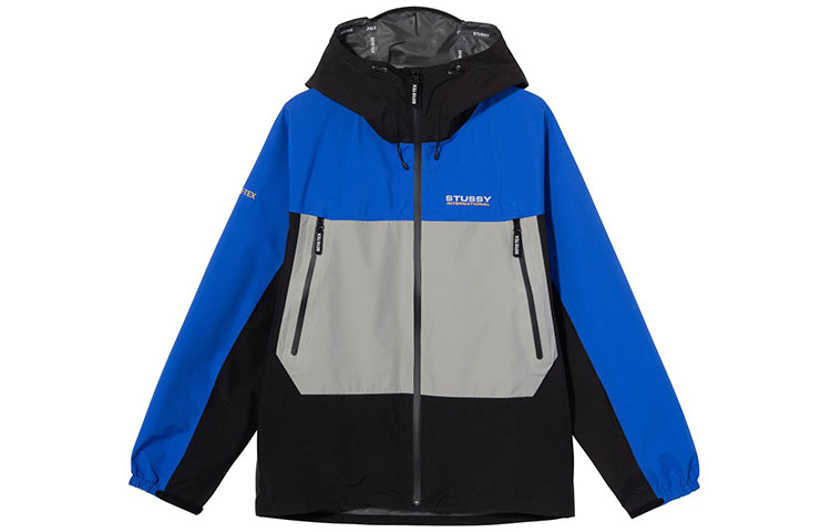 Stüssy Colorblock Vintage Hoodie Jacket Unisex 315159