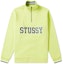 Buy Stüssy Contrast Rib Mock Neck Lime