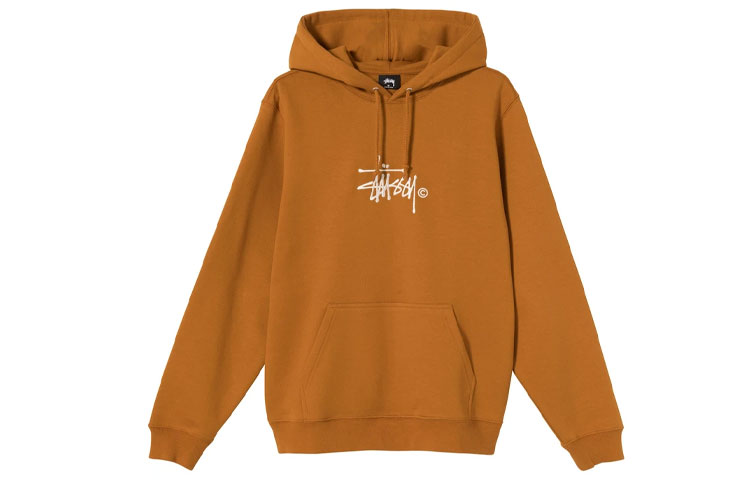 Stüssy Copyright Stock Embroidered Hoodie Unisex Vintage Logo Pullover 118407