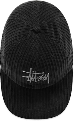 Stüssy Corduroy Big Logo Low Pro Cap Black Order Stüssy Corduroy Big Logo Low Pro Cap Black