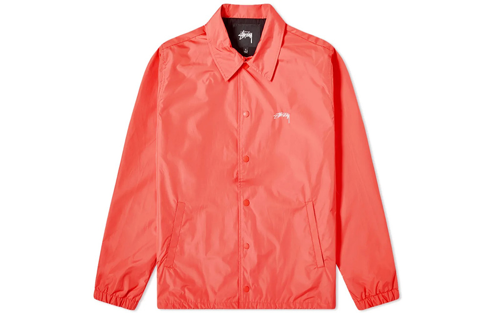 Stüssy Cruize Coach Jacket Retro Unisex Red 115431-RED