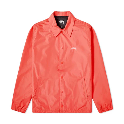 Stüssy Cruize Coach Jacket Retro Unisex Red 115431-RED